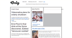 Desktop Screenshot of onlymagazine.net